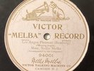 Nellie Melba – 78 rpm Victor Mauve 94001: BEMBERG Les anges pleurant; G+ cond
