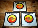 THE BEACH BOYS ( 3 ) ORIG 45 lot: SURFER GIRL / IN MY ROOM / GOD ONLY KNOWS vg++
