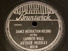 Brunswick 78 RPM Arthur Murray - Lambeth Walk Dance Instruction 8218 V++