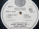 BLACK SABBATH VOL 4 UK original No 