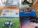 Ten LP S By the band AMERICA INC ,ALIBI,FROM THE GROUND,HARBOUR,HEARTS,HIDE AWAY
