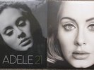 2 x Adele vinyl LP - 21 and 25