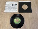 The Beatles George Harrison ERROR Apple 45 record BANGLA DESH Blank label 1972