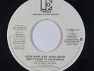 Modern Soul 45 LEON WARE Why I Came To California on Elektra VG++ promo