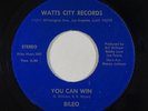 Modern Soul 45 BILEO You Can Win/Let's Go on Watts City