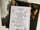 Paradise Lost : Gothic (LP 1991) 1st Press Vinyl + Signed Damnation ‘21 Setlist