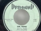 Rare Detroit Doo Wop 45 FIVE SCALDERS Girl Friend DRUMMOND EX