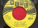 CLARENCE THOMPSON _ Northern Soul _ YOU, ME AND LOVE _ Blue Rhythm Combo  7