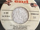 We Are The Imperials Featuring Little Anthony (1959) End 204 Doo Wop EP HEAR