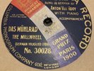 12” 78 RPM Anton Van Rooy Das Muhlrad The Millwheel Baritone Solo Rare Vintage