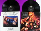 2X GENE LOVES JEZEBEL LP lot: DISCOVER -1986 & HOUSE OF DOLLS -1987 EX   a4258