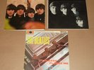 3 Beatles Y&B Mono Parlophone LPs Please Please Me / With The Beatles / For Sale