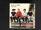 BEATLES: TICKET TO RIDE ORIGINALE ITALY PARLOPHONE QMSP 16378