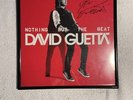 David Guetta Nothing But the Beat vinyl record cover original signed