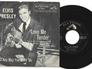 Rockabilly-10 Elvis 45s w/sleeves  All different.  All pictured.  LOOK37