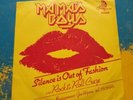 *RARE IRISH PRESSING* Mamas Boys Silence is Out Of Fashion Vinyl 7