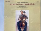 Johann Sebastian Bach- 6 Suites For Unaccompanied Cello SEALED Classical Vinyl