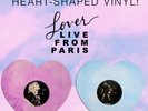 Taylor Swift Lover Live From Paris Ltd Edition Heart Shaped Vinyl 2LP Pre Order