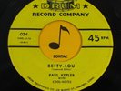 PAUL KEPLER COOL NOTES Betty-Lou VG+ 45 *RARE ROCKABILLY 1959 Drum Record Co 024