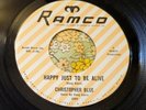 Northern Soul Psych 45 Christopher Blue Happy Just to Be  / You've Got NM HEAR