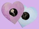 Taylor Swift LOVER [2 LP] Heart Shaped PINK & TEAL VINYL - Live From Paris