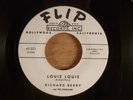 Richard Berry and The Pharaohs  Louie Louie/Rock Rock Rock  Promo R&B 1961 Flip