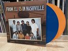 From Elvis Presley In Nashville Aqua & Tangerine Colored Vinyl Record 2 LP NM