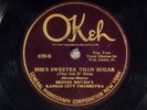 78 RPM -- Bennie Moten's Kansas City Orchestra, Okeh 8255, EE- Jazz
