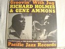 LP - RICHARD HOLMES -GENE AMMONS- GROOVIN' WITH JUG - MONO -DG-JAZZ FUNK - NM