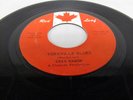 RARE CANADA  Greg Hamon YORKVILLE BLUES / HERE THERE  Rock 45 RED LEAF 1966