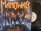 Manowar – Fighting The World LP 1987 ATCO Records – 7 90563-1 EX/EX