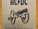 AC/DC - FOR THOSE ABOUT TO ROCK WE SALUTE YOU VINYL 2003 Reissue