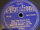 IRISH Vocalion 78 RPM Martin Beirne & Irish Blackbirds Orch 84061 V+