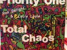 Priority One (2) Total Chaos 1989 Hip Hop 12” Vinyl LP Tuff City Records