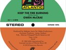 Gwen McCrae Keep the Fire Burning/Funky Sensation (Vinyl) 12