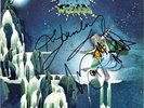 URIAH HEEP Demons & Wizards VINYL LP Ken Hensley +2 Easy Livin' Autograph SIGNED