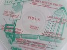 Yes L.A. 2013 Punk Rock X Germs Alley Cats Brain Eno Promo Picture Disc Vinyl