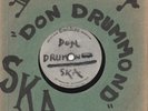 REGGAE SKA 1960´s EMIDISC DUBPLATE DON DRUMMOND UNKNOWN SKA INSTRUMENTAL