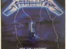 Metallica - Ride The Lightning Press 1984 MNF 27 .  Music For Nations Records