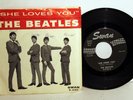 VINYL 45 RECORD, THE BEATLES -SHE LOVES YOU / ILL GET YOU, RARE SWAN S-4152