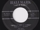 BOB STORM Wiggle Like A Cobra / I Walk Alone SONG POEM 45 Rite teen doo wop HEAR