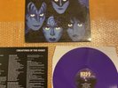 vintage kiss vinyl-CREATURES OF THE NIGHT PURPLE VINYL W/SHRINK -Hype Rare