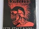 THE EXPLOITED Let's Start A War Said Maggie One Day 1983 UK vinyl LP original