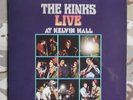 KINKS - LIVE AT KELVIN HALL - RARE 1968 UK MONO MOD POP ROCK VINYL RECORD LP