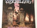 SACRILEGE - Within the Prophecy First Press LP Record - 1987 - FLAG 15