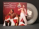Michael Jackson Freddie Mercury Queen Rare Live Clear EP 7'' numeroted MINT