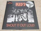 KISS Shout It Out Loud 45th Anniversary Edition 7 Inch Color Vinyl Still Sealed