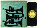 Farmer, Bryd, Sulieman - Three Trumpets LP - Prestige Mono DG RVG 446 W 50th