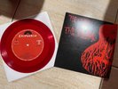 THE CURE-RARE-7 INCH-THE BLOOD-RED COLOUR-TOUR-LIVE-LP/CD-SEE MY AUCTIONS-