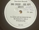 BING CROSBY BOB HOPE ORESTE Cara Mia Souvenir Record 10